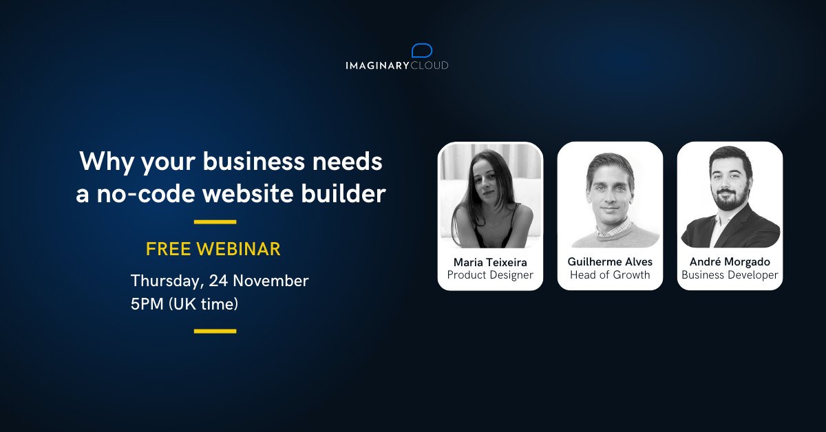 Why your business needs a no-code website builder